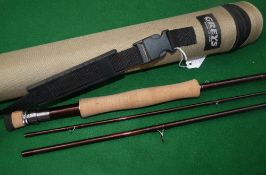 ROD: Fine Greys of Alnwick Greyflex M2 10' 3 piece graphite trout fly rod, in as new condition,