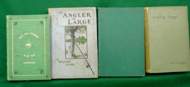 Stoddart, TT - "The Anglers Companion" 1892, Stoddart, TT - "Angling Songs" 1889, Caine, W - "An