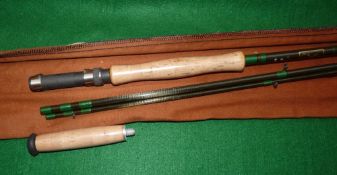 ROD: Bruce & Walker The Carbon 11'2" 3 piece trout fly rod, in as new condition, line rate 6/8,