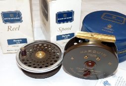 REEL & SPOOL: (2) Special Edition Hardy Marquis 8/9 alloy fly reel in Golden Prince colours, 50 only