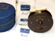 REEL: Special Edition Hardy Marquis 8/9 alloy fly reel in Golden Prince colours, 50 only made for