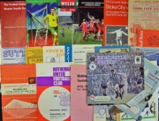 1960s Mixed Football Programmes to include 1962/3 Aston Villa v Liverpool, 1963/4 Bradford City,