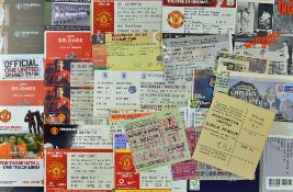 Collection of Manchester United tickets to include 1967/68 Real Madrid (ECSF), 1968/69 Sarajevo (