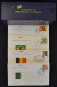 The 1982 World Cup Official First Day Cover collection comes complete with certificate of