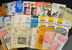 27x Rugby League Semi-final cup programmes from the 1960's onwards to incl Challenge Cup, Lancashire