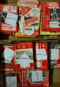 Comprehensive Liverpool home programme collection to include League, Cup and European match issues