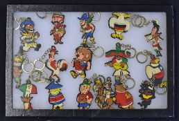 1966 World Cup Collection of Key Rings each representing the final 16 countries contesting, the