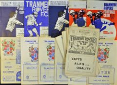1950s onwards Tranmere Rovers home football programme selection to include 1957/1958 Rochdale,