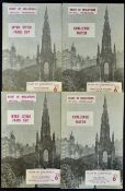 Selection of Hearts home football programmes 1965/1966 to include challenge matches v. Newcastle
