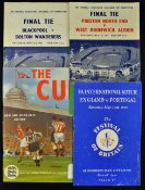 FA Cup Final programmes 1953, 1954 plus 1953 The Cup (official FA publication) plus 1951 England v