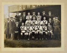 c.1910 Glossop North End Team Photograph in black and white mounted, measures 32 x25cm approx.,