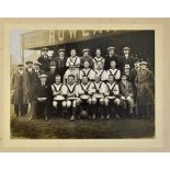 c.1910 Glossop North End Team Photograph in black and white mounted, measures 32 x25cm approx.,