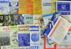 Selection of pre-league and ex-league football programmes varied seasons and some interesting