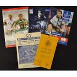 Various England, Scotland and Wales rugby programmes to incl Scotland v England '50, England v The