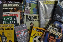 Selection of Football Books to include Banks of England, Terry Venables, Ray Clemence, Billy