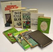 Rugby Books - Collection of various rugby reference, centenary and other related books to incl "