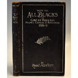 Rare 1924/25 New Zealand All Blacks Rugby Book - by Read Masters and titled "With The All Blacks