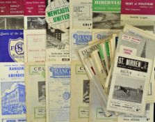 Selection of Scottish football programmes to include 1962 Edinburgh Select v. Burnley, 1968