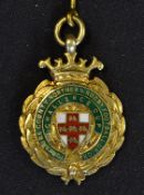 1960/61 Yorkshire County Northern Rugby Football Union Challenge Cup winners medal - silver gilt and