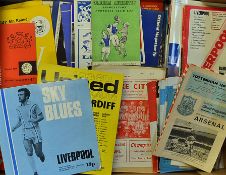 Collection of 1960s onwards Football Programmes includes a variety of clubs with good content of