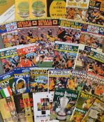 Good collection of Australia rugby test match programmes from the 1980s onwards to incl v Fiji '