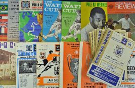 1960 Onwards Big match football programmes including World Cup 1966 Brochure, 1966 World Cup Special