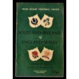 Scarce 1959 Scotland & Ireland vs England & Wales rugby programme played at Lansdowne Road on