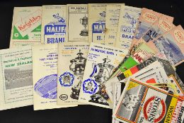 Collection of rugby league programmes from 1957 onwards to incl 9x 50' incl Wakefield Trinity,