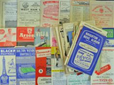 Large One-Per Club collection all 1950's which is nearly one from every club in the league, all from