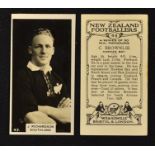 1927 New Zealand Rugby Footballers cigarette cards - full set 50/50 real photographs issued by W.D &