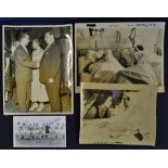 1958 Munich disaster press photographs to include telephoto of Albert Scanlon in hospital, telephoto