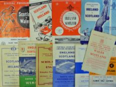 Amateur internationals football programmes to include Scotland v 1953 England, 1954 Ireland (at