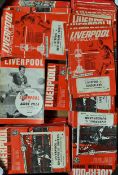 Large collection of Liverpool home programmes to include 1960's (63) and 1970's (296). Worth an