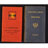 2x Scotland Rugby Memories Programme books - to incl 1942/45 Scotland v England Services Rugby Match