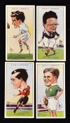 Rugby Cigarette Trade Cards - complete set of "Rugby International" 50/50 issued in 1929 by W.D &H.