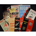 1969 and 1988 Collection of Wales rugby tour to New Zealand programmes and ticket - 4x 1969 to