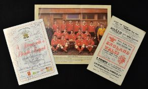 Wales rugby selection from 1953 onwards to incl 1953 Wales v England programme played at Cardiff