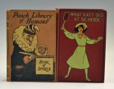 Tennis Related Books from early 1900s to include Mr Punch's Book of Sports with 225 Illustrations