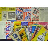 Mixed Speedway Programmes 1950s Onwards to include 1954 World Championship Round Belle Vue, 1959