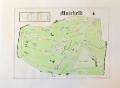 Muirfield Golf Club - part of the Windsor Handcrafted Collection "Classic Golf Courses" Publ'd