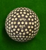 Henlys "Why Not" rubber core golf ball with white painted circular dimples