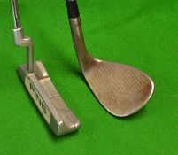 Ping Anser 2i left had putter and a left hand Vokey 60 degree lob wedge (2)