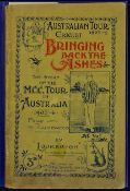 Fine 1903/4 M.C.C. Tour in Australia Publication entitled 'Australian Tour Cricket Bringing Back The