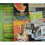 Olympic Games Official Report 1948 published by World Sports also includes 1952 Olympic Games Report