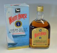 Sailing - America's Cup Scotch Whisky 1987 in original box White Horse limited edition special blend