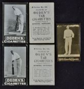 Selection of C.1900s Ogden's Tab Cricket Cigarette Cards includes a mixed selection of A series, B
