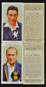 1938 John Player & Sons 'Cricket 1938' Cigarette Cards a set of 50 cards, with minor faults
