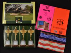 Collection of 1990's U.S Ryder Cup golf balls and Yardage Books to incl 2x 1995 Tour Yardage books