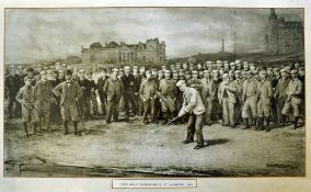 Brown, Michael James (1853-1947) 1899 Life Association of Scotland titled "Open Golf Championship St