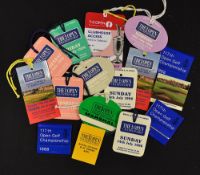 Collection of Royal Lytham and Royal Birkdale Open Golf Championship tickets - to incl 1996 x4, '
